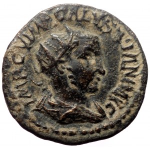 Pisidia, Antioch. Volusian. AE. (Bronz, 5.52 g. 22 mm.) 251-153 AD.