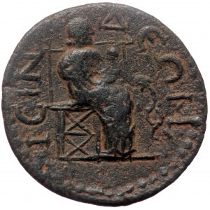 Pisidia, Isinda. Gallienus. AE. (Bronze, 5.13 g. 25 mm.) 253-268 AD.