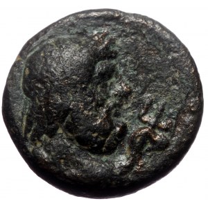 Pamphylia, Attalea. Pseudo-autonomous issue. AE. (Bronze, 3.47 g. 14 mm.) Time of Marcus Aurelius, 161-180 AD.