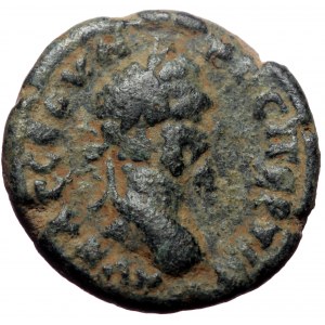 Pamphylia, Perge, Septimius Severus. AE. (Bronze, 6.82 g. 19 mm.) 193-211 AD.