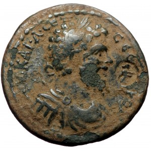 Cilicia, Irenopolis-Neronias. Septimius Severus. AE. Medallion. (Bronze, 23.52 g. 34 mm.) Year 149 (199-200 AD).