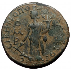 Cilicia, Irenopolis-Neronias. Septimius Severus. AE. Medallion. (Bronze, 23.52 g. 34 mm.) Year 149 (199-200 AD).