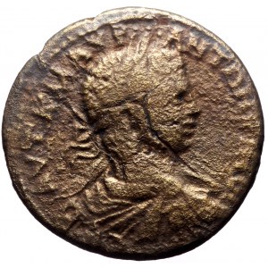 Cilicia. Anazarbus. Elagabal. AE. (Bronze, 11.60 g. 28 mm.) 218-222 AD.