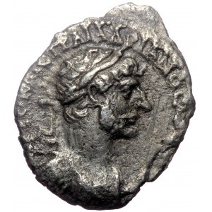 Cappadocia, Caesarea. Hadrian. AR, Hemidrachm. (Silver, 1.16 g. 16 mm.) 117-138 AD.