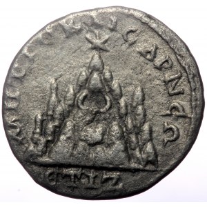 Cappadocia, Caesarea. Julia Domna Augusta. AR, Drachm. (Silver, 2.34 g. 27 mm.) Dated year 17 (209 AD).