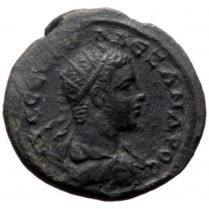 Cappadocia. Caesarea. Severus Alexander. AE. (Bronze, 4.81 g. 18 mm.) 223/224 AD.