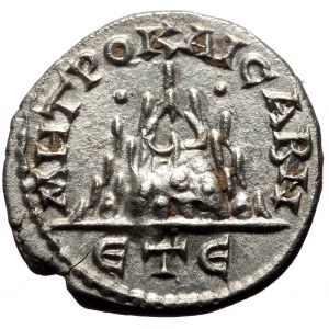 Cappadocia, Caesarea. Gordian III. AR, Drachm. (Silver, 4.39 g. 20 mm.) 238-244 AD.