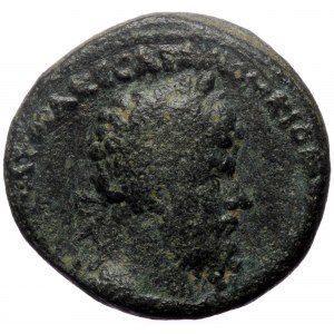 Commagene, Zeugma. Lucius Verus. AE. (Bronze, 10.49 g. 21 mm.) 161-169 AD.