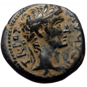 Syria. Seleucis and Pieria, Antioch. Augustus. AE. (Bronze, 9.63 g. 20 mm.) 27 BC-14 AD.