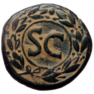 Syria. Seleucis and Pieria, Antioch. Augustus. AE. (Bronze, 9.63 g. 20 mm.) 27 BC-14 AD.