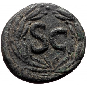 Syria, Antioch. Domitian Caesar. AE. (Bronze, 6.52 g. 22 mm.) 69-79 AD.