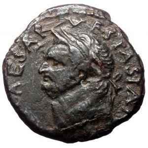 Seleucis & Pieria, Antioch. Vespasian. AE, As. (Bronze, 6.90 g. 20 mm.) 69-79 AD.