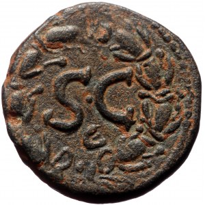 Syria, Antioch. Antoninus Pius. AE. (Bronze, 7.48 g. 22 mm.) 138-161 AD.