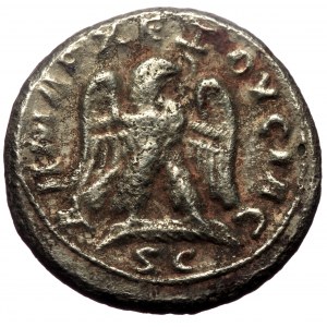 Syria. Seleucis and Pieria, Antioch. Trajanus Decius. AR, Tetradrachm. (Silver, 11.96 g. 26 mm.) 249-251 AD.