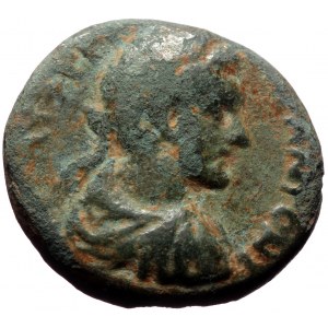 Judaea, Aelia Capitolina. Antoninus Pius. AE. (Bronze, 9.12 g. 20 mm.) 138-161 AD.