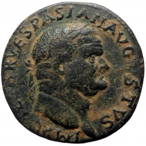 Asia Minor, Uncertain. Vespasian. AE. (Bronze, 10.74 g. 26 mm.) 77/78 AD.