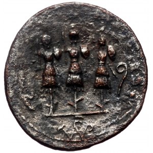 Faustus Cornelius Sulla (56 BC). AR, Denarius. (Silver, 2.98 g. 22 mm.) Rome.