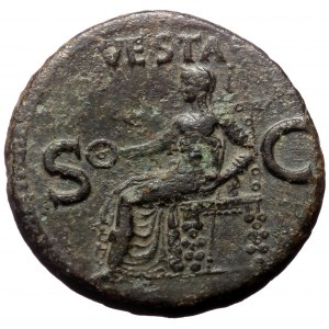 Caligula (37-41) AE As, Rome 37-38 AD,