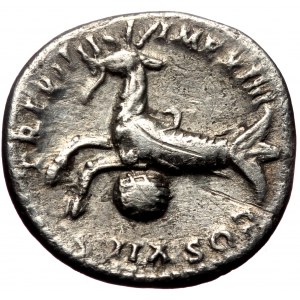 Titus (79-81). AR, Denarius. (Silver, 3.00 g. 16 mm.) Rome.