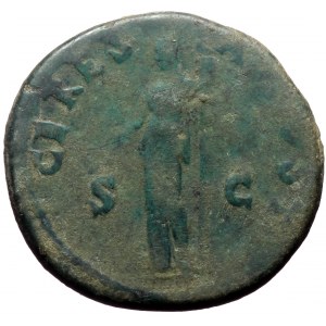 Domitian as Caesar (69-81). AE, As. (Bronze, 12.27 g. 28 mm.) Uncertain Thracian mint.