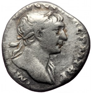 Trajan (98-117). AR, Denarius. (Silver, 3.05 g. 17 mm.) Rome.