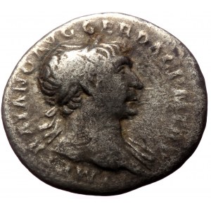 Trajan (98-117) AR denarius. Rome, 103-111.