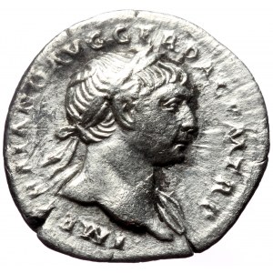 Trajan (98-117). AR, Denarius. (Silver, 2.98 g. 19 mm.) Rome.