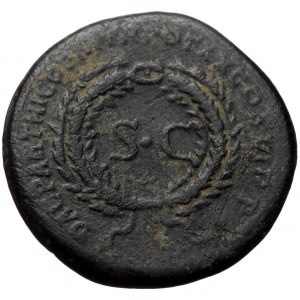 Trajan (98-117). AE, As. (Bronze, 8.39 g. 23 mm.) Rome.