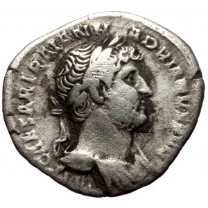 Hadrian (117-138) AR, Denar. (Silver, 2.90 g. 19 mm.) Rome.