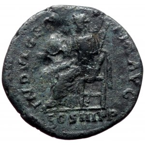 Hadrian (117-138) Rome, AE Denarius (Bronze, 18mm., 2,82g)