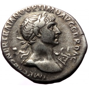 Trajan (98-117) AR Denarius, Rome, 114-117