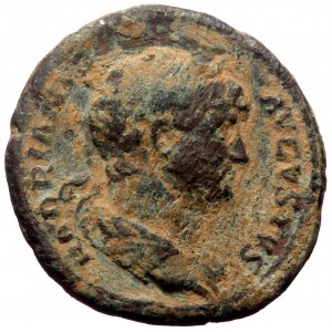 Hadrian (117-138). AE, Semis. (Bronze, 4.46 g. 19 mm.) Rome.