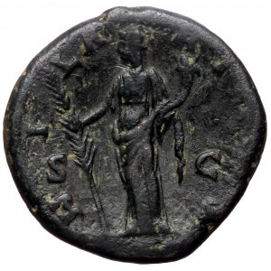 Marcus Aurelius (Caesar, (139-161) AE As (Bronze, 12.70, 25mm) Rome, 145.