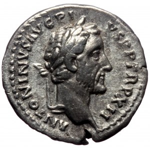 Antoninus Pius (138-161). AR, Denarius. (Silver, 3.06 g. 18 mm.) Rome.