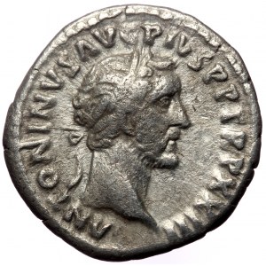 Antoninus Pius (138-161). AR, Denarius. (Silver, 3.18 g. 17 mm.) Rome.