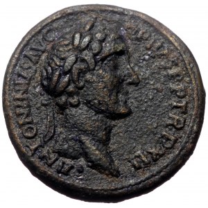 Antoninus Pius (138-161) AE As (Bronze, 27mm, 11.60g) Rome, 148-149. Laureate head right