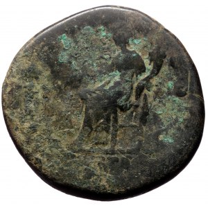 Lucius Verus (161-169). AE, Sestertius (Bronze, 27.09 g. 33 mm.) Rome.
