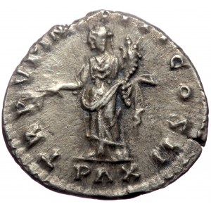 Lucius Verus (161-169). AR, Denarius. (Silver, 3.37 g. 17 mm.) Rome.