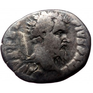 Divus Pertinax (193) AR Denarius, Rome.