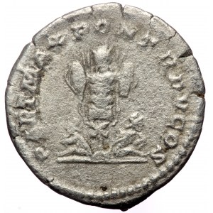 Caracalla (197-217). AR, Denarius. (Silver, 3.16 g. 18 mm.) Rome.
