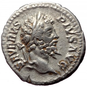 Septimius Severus (193-211). AR, Denarius (Silver, 3.29 g. 19 mm.) Rome.