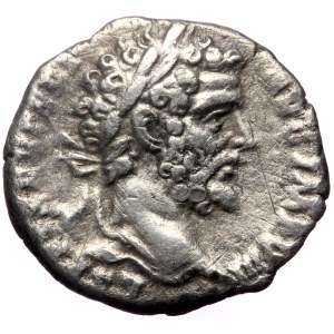Septimius Severus (193-211). AR, Denarius. (Silver, 2.78 g. 17 mm.) Rome.