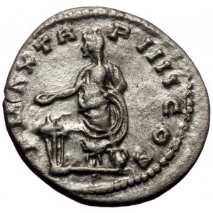Caracalla (198-217). AR, Denarius. (Silver, 3.33 g. 19 mm.) Laodicea.