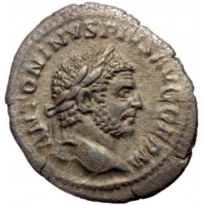 Caracalla (198-217). AR, Denarius. (Silver, 2.97 g. 20 mm.) Rome.