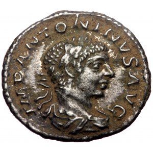 Elagabalus (218-222) AR Denarius (Silver, 2.67g, 19mm) Rome, 219.