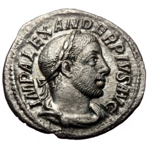 Severus Alexander (222-235). AR, Denarius. (Silver, 2.45 g. 21 mm.) Rome.