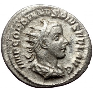 Gordian III (238-244). AR, Antoninianus. (Silver, 3.86 g. 23 mm.) Rome.