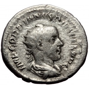 Gordian III (238-244). AR, Antoninianus. (Silver, 4.42 g. 23 mm.) Rome
