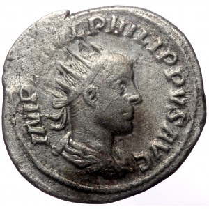 Philip I ‘The Arab’ (244-249). AR, Antoninianus. (Silver, 4.52 g. 23 mm.) Antioch.