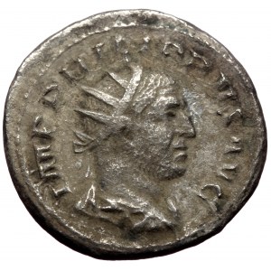 Philip I (244-249). AR, Antoninianus. (Silver, 3.59 g. 23 mm.) Rome.
